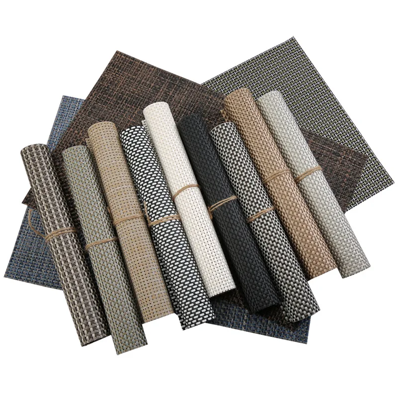 Durable Rectangular PVC Placemats for Dining Table Heat Insulation Water Resistant Stain Resistant Table Pads, Washable
Durable Rectangular PVC Placemats for Dining Table Heat Insulation Water Resistant Stain Resistant Table Pads, Washable
