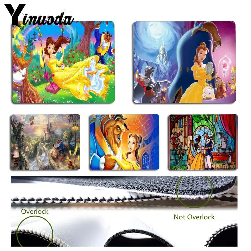 Yinuoda Non Slip PC Cartoon Beauty And Beast Mouse pad PC Computer mat Size for 18x22cm 25x29cm Rubber Mousemats
Yinuoda Non Slip PC Cartoon Beauty And Beast Mouse pad PC Computer mat Size for 18x22cm 25x29cm Rubber Mousemats