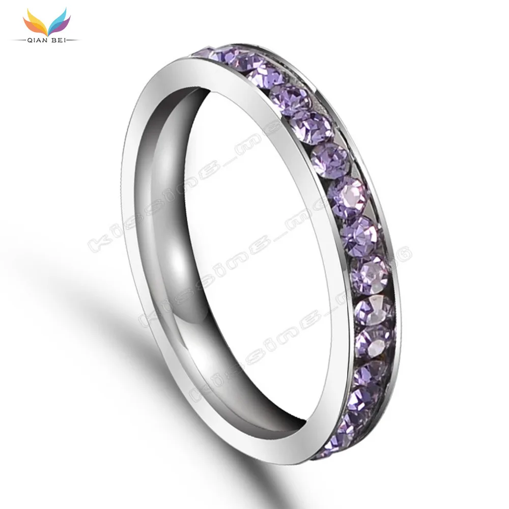 QB Women's Silver Engagement Wedding Design Women Fashion Wedding Rings Silver Plated Stainless Steel Rings For Women jewelry
QB Women's Silver Engagement Wedding Design Women Fashion Wedding Rings Silver Plated Stainless Steel Rings For Women jewelry
