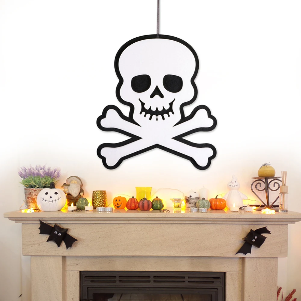 Non-Woven Wall Signs Halloween Skull Hanging Door Decorations Home School Party Home Decoration Halloween Holiday Accessories
Non-Woven Wall Signs Halloween Skull Hanging Door Decorations Home School Party Home Decoration Halloween Holiday Accessories