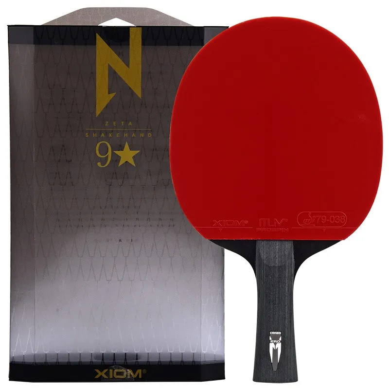 New Arrival Xiom Professional Table Tennis Racket Blade Rubber Pimples In High Quality 6/7/8/9 Stars Ping Pong Rackets
New Arrival Xiom Professional Table Tennis Racket Blade Rubber Pimples In High Quality 6/7/8/9 Stars Ping Pong Rackets