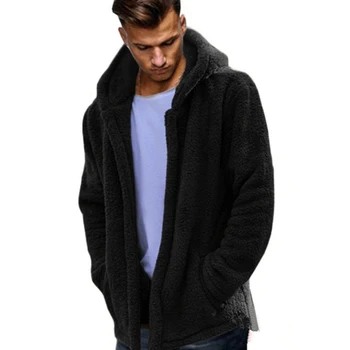 Windbreaker Jacket Warm Men Casual Loose Jacket Hooded Cardigan Pure Color Winter Brand Clothing Outwear Double-Sided Plush Coat
Windbreaker Jacket Warm Men Casual Loose Jacket Hooded Cardigan Pure Color Winter Brand Clothing Outwear Double-Sided Plush Coat
