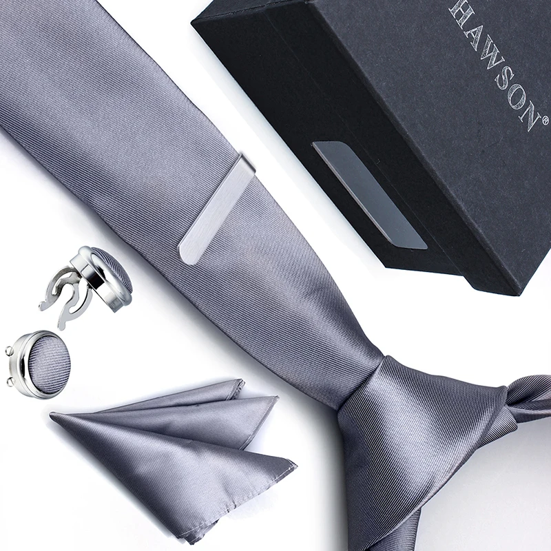 Grey Button Cover Cufflinks and Studs with Tie Bar and polyester Necktie Pocket Square for Men
Grey Button Cover Cufflinks and Studs with Tie Bar and polyester Necktie Pocket Square for Men