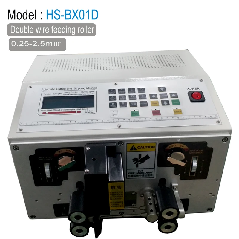 Wire Stripping Machine for Wire Harness Four-Wheel Drive Computer Automatic Cable Wire Cutting Machine 0.1 to 2.5mm2
Wire Stripping Machine for Wire Harness Four-Wheel Drive Computer Automatic Cable Wire Cutting Machine 0.1 to 2.5mm2