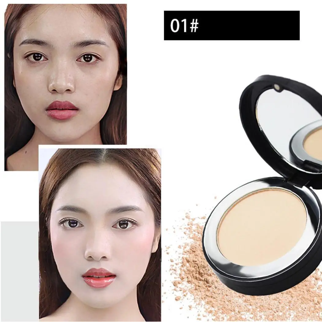 New Women Matte Face Contour and Glow Pressed Compact Powder Makeup 12g Tools Natural color, Ivory white
New Women Matte Face Contour and Glow Pressed Compact Powder Makeup 12g Tools Natural color, Ivory white