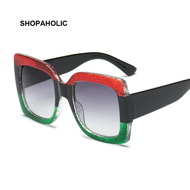 Retro Oversized Square Sunglasses Women Luxury Brand Designer Red Green Sun Glasses Female Vintage Shades Eyewear Oculos De Sol
Retro Oversized Square Sunglasses Women Luxury Brand Designer Red Green Sun Glasses Female Vintage Shades Eyewear Oculos De Sol