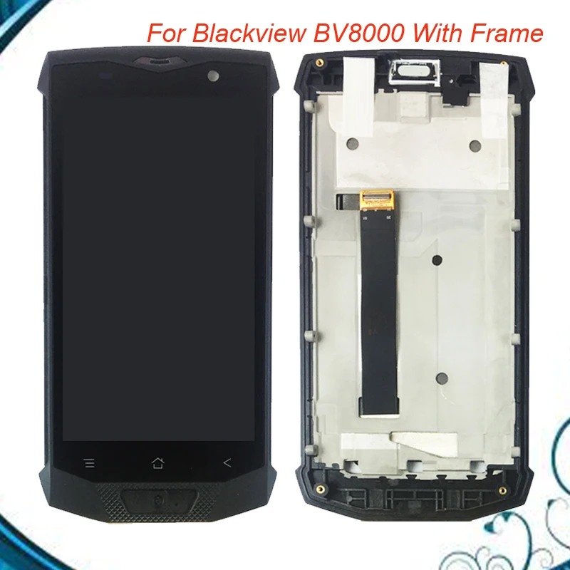 ЖК дисплей и тачскрин в сборе для Blackview BV8000 100% испытано замена BV 8000 бесплатная