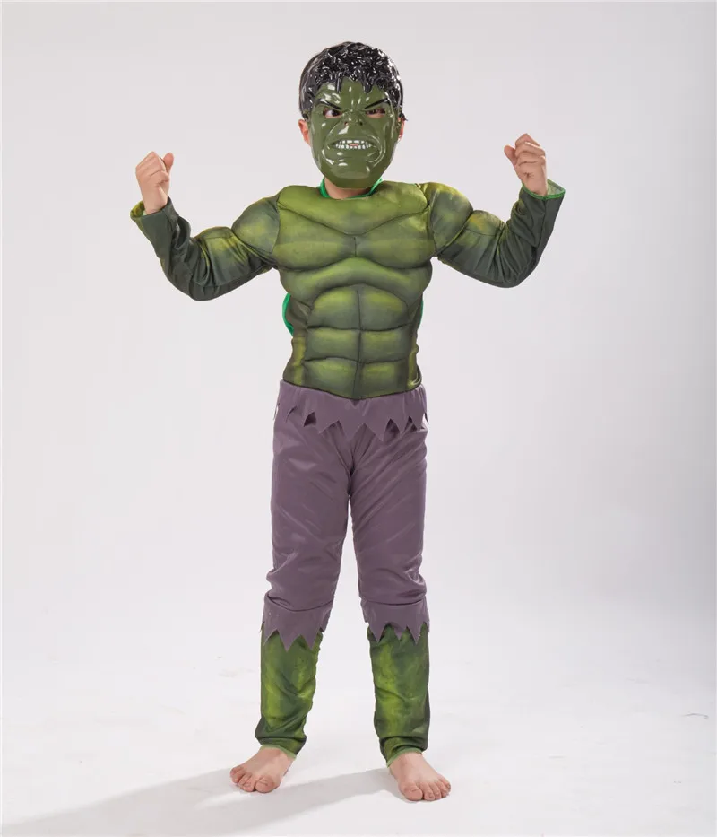 Halloween Cosplay Hulk Costumes For Kids BoyThe Avengers Hulk Muscle Costume With Mask Funny Party Wear Green Giant Clothes
Halloween Cosplay Hulk Costumes For Kids BoyThe Avengers Hulk Muscle Costume With Mask Funny Party Wear Green Giant Clothes