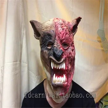 Top Grade Halloween Party Animal Wolf Masks Masquerade Full Face Werewolf Mask Cosplay Festival Party Supplies Overhead mask
Top Grade Halloween Party Animal Wolf Masks Masquerade Full Face Werewolf Mask Cosplay Festival Party Supplies Overhead mask