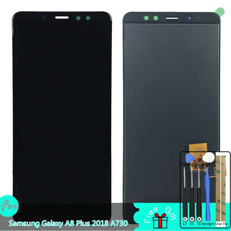 SZMUGUA A730 LCD Display For Samsung Galaxy A8 Plus 2018 A730F A730F/DS A730X Touch Screen Digitizer Assembly With Tools
SZMUGUA A730 LCD Display For Samsung Galaxy A8 Plus 2018 A730F A730F/DS A730X Touch Screen Digitizer Assembly With Tools