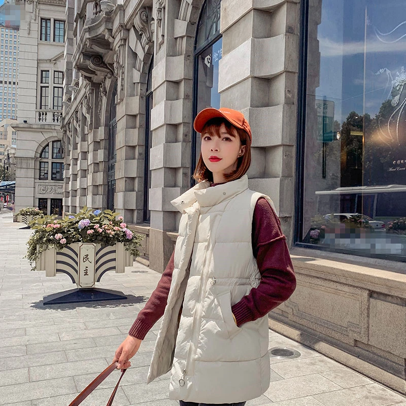 Autumn Winter Coat Women sleeveless jacket women Casual Waistcoat Female Sleeveless Cotton Vest Jacket Size XXL 2019
Autumn Winter Coat Women sleeveless jacket women Casual Waistcoat Female Sleeveless Cotton Vest Jacket Size XXL 2019