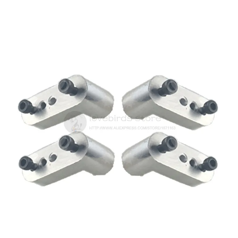 4 pcs Aluminum alloy universal connector adapters for DIY Agricultural spraying drone tank landing gear
4 pcs Aluminum alloy universal connector adapters for DIY Agricultural spraying drone tank landing gear