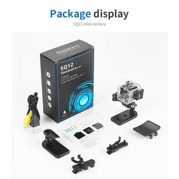 SQ12 Original Mini Camera Outdoor Camera SQ12 FULL HD 1080P Night Vision Waterproof shell CMOS Sensor Recorder Camcorder
SQ12 Original Mini Camera Outdoor Camera SQ12 FULL HD 1080P Night Vision Waterproof shell CMOS Sensor Recorder Camcorder