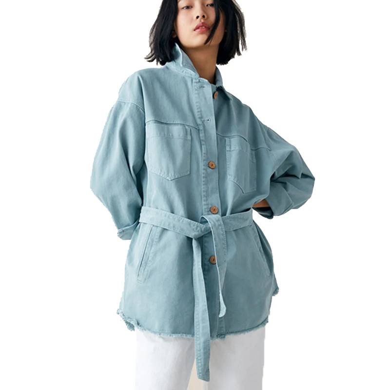 Women Long Denim Jacket With Belt Autumn New Women Basic Coat Winter Denim Jacket For Women casual Jean Jacket Female Outwear
Women Long Denim Jacket With Belt Autumn New Women Basic Coat Winter Denim Jacket For Women casual Jean Jacket Female Outwear