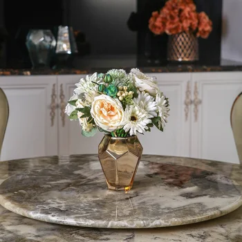 Golden Glass Vase Modern Simple Abstract Table Hotel Dry Flower Arrangement Nordic Living Room Decoration
Golden Glass Vase Modern Simple Abstract Table Hotel Dry Flower Arrangement Nordic Living Room Decoration