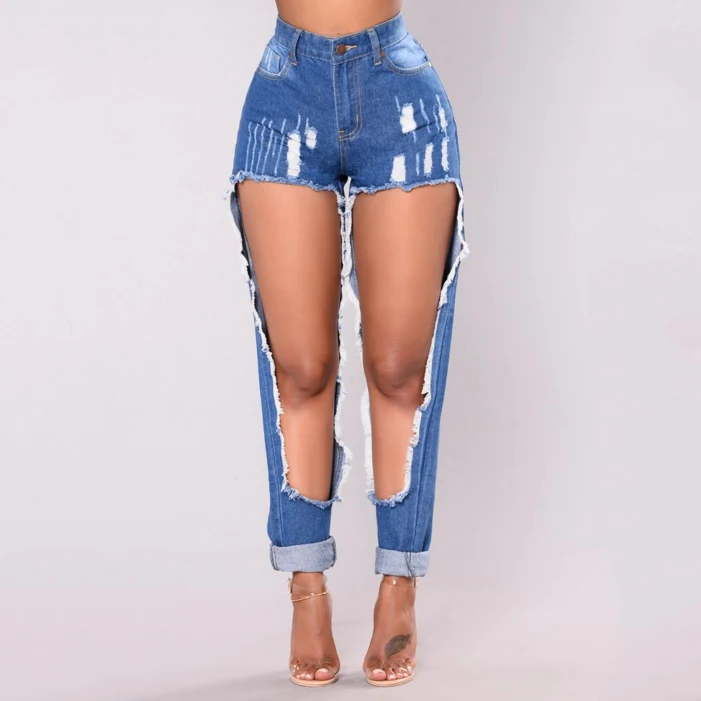 pants with big holes