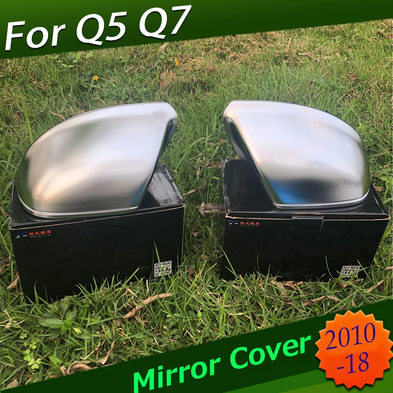 For Audi Q5 8R Q7 4L SQ5 Chrome Side Mirror Cover Caps 2009 2010 2011 2012 2013 2014 2015 2016 2018 Pearl nickel matte silver
For Audi Q5 8R Q7 4L SQ5 Chrome Side Mirror Cover Caps 2009 2010 2011 2012 2013 2014 2015 2016 2018 Pearl nickel matte silver