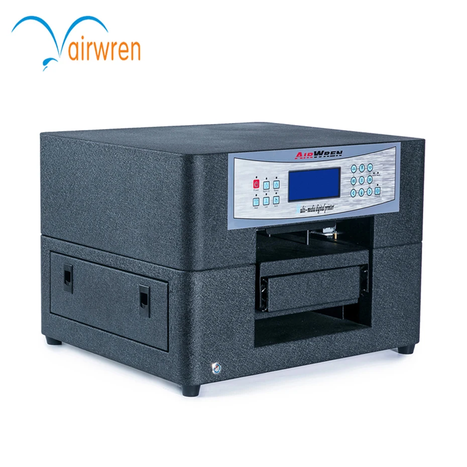 A4 Size Haiwn-T400 DTG T-shirt Printer for Dark and Light Color Garment Printing
A4 Size Haiwn-T400 DTG T-shirt Printer for Dark and Light Color Garment Printing
