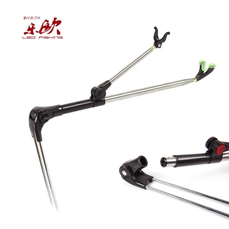 1.7M 1.9M 2.1M Double Use Folding Fishing Rod Holder Telescopic Ground Stents ABS+Stainless steel Outdoor Portable Fishing tool
1.7M 1.9M 2.1M Double Use Folding Fishing Rod Holder Telescopic Ground Stents ABS+Stainless steel Outdoor Portable Fishing tool