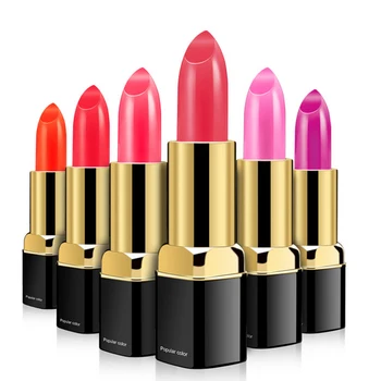 Pro 1PCS 10 Color Long Lasting And Waterproof Lipstick Popular Makeup Moisturizing Charming Lip Stick Comestic Tools B-010
Pro 1PCS 10 Color Long Lasting And Waterproof Lipstick Popular Makeup Moisturizing Charming Lip Stick Comestic Tools B-010