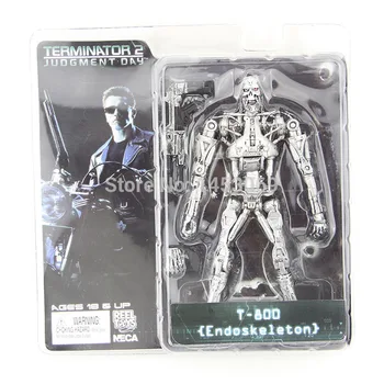 Free Shipping NECA Terminator 2 Judgment Day T-800 Endoskeleton PVC Action Figure Robot Toys 7" 18CM Model Toy #ZJZ003
Free Shipping NECA Terminator 2 Judgment Day T-800 Endoskeleton PVC Action Figure Robot Toys 7" 18CM Model Toy #ZJZ003
