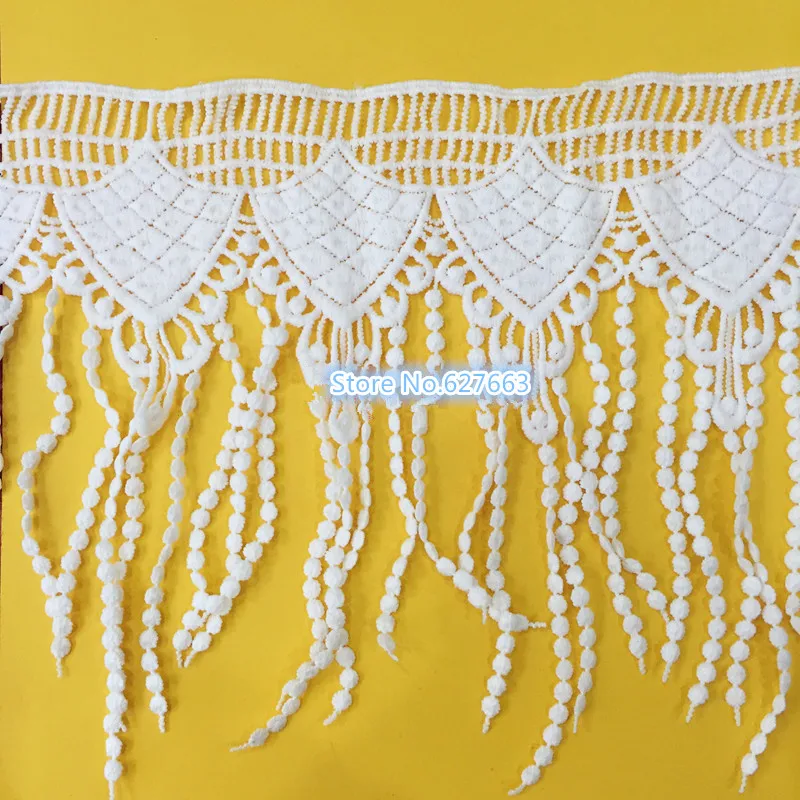 18CM 7.09'' Milk Fiber Fringe Tassel Trim Lace Sew Cloth Dress Accessory White Lace Trim Free Shipping
18CM 7.09'' Milk Fiber Fringe Tassel Trim Lace Sew Cloth Dress Accessory White Lace Trim Free Shipping