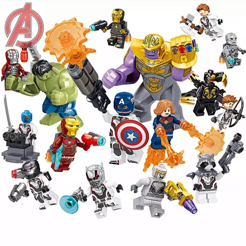 New 16PCS/SET Superheroes Avengers series fit Marvel Avengers 4 Endgame Figures model Building Block Bricks Toy for kid
New 16PCS/SET Superheroes Avengers series fit Marvel Avengers 4 Endgame Figures model Building Block Bricks Toy for kid