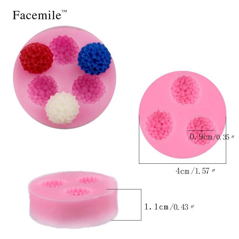 litchi Shape Silicone 3D Mold Cookware Dining Bar Non-Stick Gift Decorating Fondant Soap Mold
litchi Shape Silicone 3D Mold Cookware Dining Bar Non-Stick Gift Decorating Fondant Soap Mold