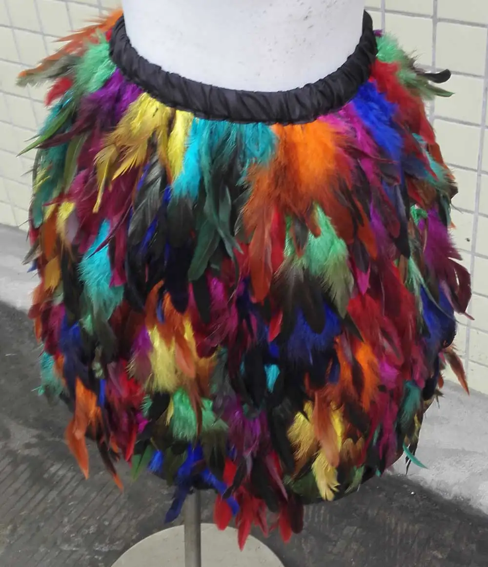 free shipping rainbow coque feather skirt above-knee length, fabric lined, 8 sizes, 6 colors #SKT16003
free shipping rainbow coque feather skirt above-knee length, fabric lined, 8 sizes, 6 colors #SKT16003