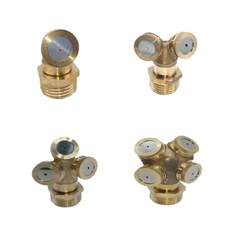 F097 One to Four Hole Adjustable Misting Nozzle Garden Sprinkler Watering Irrigation Fitting Home Agricultural Sprayer Nozzle
F097 One to Four Hole Adjustable Misting Nozzle Garden Sprinkler Watering Irrigation Fitting Home Agricultural Sprayer Nozzle