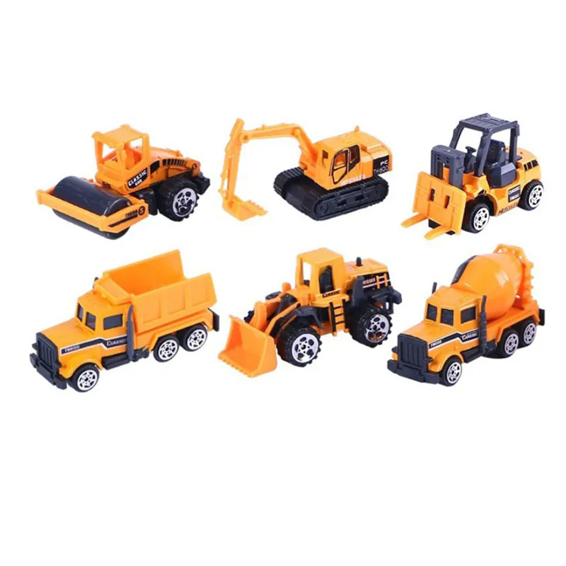 6pcs/set Diecast Mini Alloy Construction Vehicl Engineering Car Dump-car Boy Toy Car Model Children Birthday Day Xmas Gifts
6pcs/set Diecast Mini Alloy Construction Vehicl Engineering Car Dump-car Boy Toy Car Model Children Birthday Day Xmas Gifts