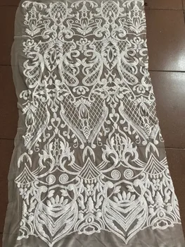 Unique fabric mesh sequins fabrics french net lace fabric for women garment wedding dress SH-6115
Unique fabric mesh sequins fabrics french net lace fabric for women garment wedding dress SH-6115