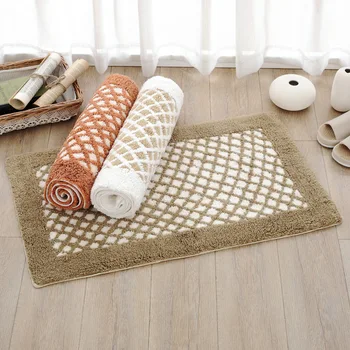 Soft Shaggy Bathroom Doormat Colorful Rhombus Square Geometric Patterns Printing Washable Non-slip Durable Absorbent Bath Carpet
Soft Shaggy Bathroom Doormat Colorful Rhombus Square Geometric Patterns Printing Washable Non-slip Durable Absorbent Bath Carpet