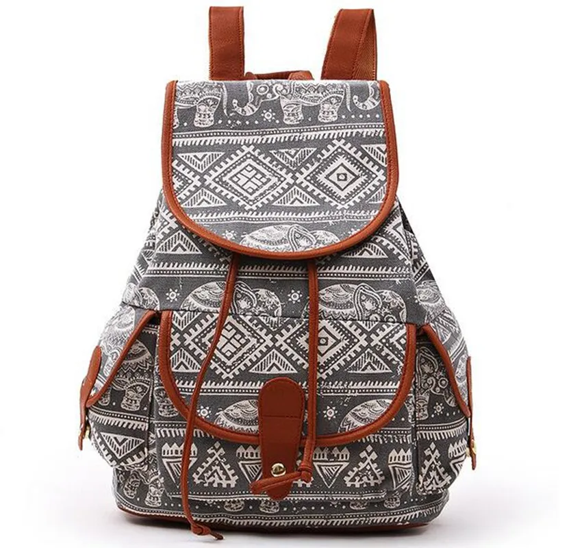 New 2018 School Bag Bohemian Vintage Women Backpack Drawstring Printing Canvas Bagpack Sac a Dos Femme Rucksack Female
New 2018 School Bag Bohemian Vintage Women Backpack Drawstring Printing Canvas Bagpack Sac a Dos Femme Rucksack Female