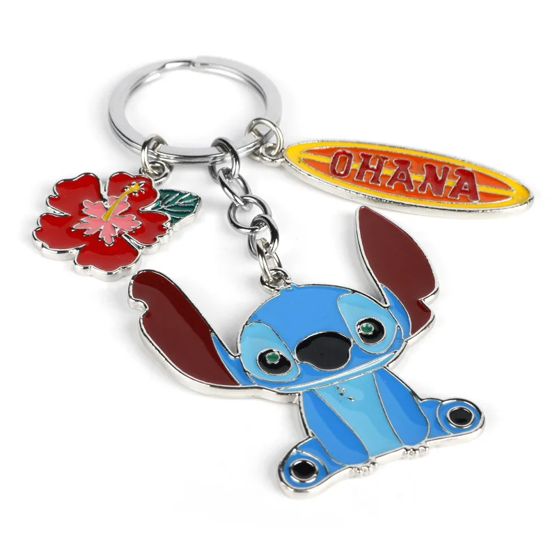 Anime Lilo Stitch Keychain OHANA Cartoon Symbol Metal Handmade Pendant Keyring Ornament Jewelry Cosplay Collection Otaku Gift
Anime Lilo Stitch Keychain OHANA Cartoon Symbol Metal Handmade Pendant Keyring Ornament Jewelry Cosplay Collection Otaku Gift
