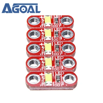 5pcs/lot 3V to 5V 40mA For SMD LED Module White LED Module For Lilypad LED Module
5pcs/lot 3V to 5V 40mA For SMD LED Module White LED Module For Lilypad LED Module