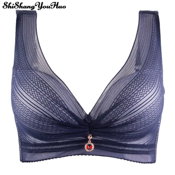 Plus Size Bra 52 50 48 46 C D E Cup Push Up Big Size Bras for Women Wireless Bralette Thin Spandex Bra Lingerie Sujetador Bh
Plus Size Bra 52 50 48 46 C D E Cup Push Up Big Size Bras for Women Wireless Bralette Thin Spandex Bra Lingerie Sujetador Bh
