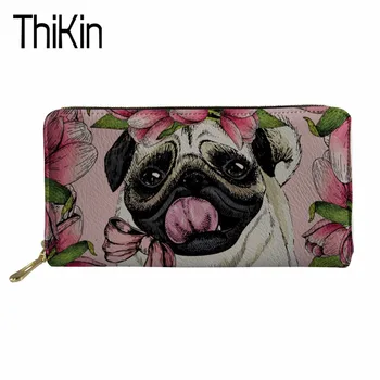 Thikin Women Wallets for Credit Card Ladies Pug Dog Print Long Money Bag Females Kawaii Puppy Cute Coin Pocket Girls Card Holder
Thikin Women Wallets for Credit Card Ladies Pug Dog Print Long Money Bag Females Kawaii Puppy Cute Coin Pocket Girls Card Holder