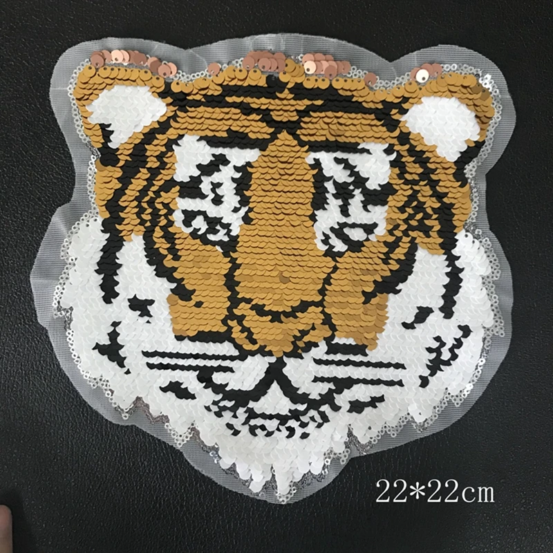 Yicai 1PCS Sequin tiger Horse Unicorn heart Reversible Change Color Sequins Sew On
Yicai 1PCS Sequin tiger Horse Unicorn heart Reversible Change Color Sequins Sew On