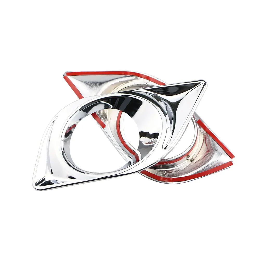 Jameo Auto 2Pcs/Set Car Chrome Front Fog Lamps Cover Fog Lights Stickers for Nissan New Sunny N17 2011 - 2016 Accessories
Jameo Auto 2Pcs/Set Car Chrome Front Fog Lamps Cover Fog Lights Stickers for Nissan New Sunny N17 2011 - 2016 Accessories
