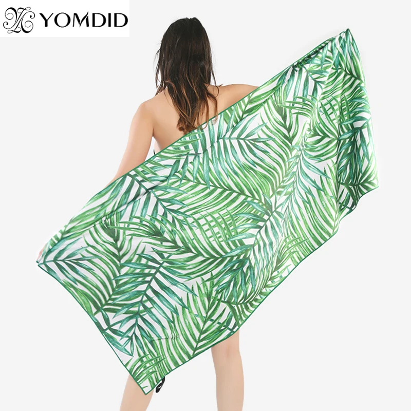 Rectangle Beach Towel Green Leaves Pattern Printed Towels Bathroom Women Double Printed Big Towel Beach Shower Shawl Towels
Rectangle Beach Towel Green Leaves Pattern Printed Towels Bathroom Women Double Printed Big Towel Beach Shower Shawl Towels