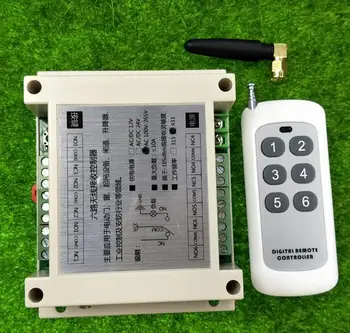universal RF AC 110V 220V 10A relay 6CH wireless Remote Control Switch Receiver& Transmitters 433mhz
universal RF AC 110V 220V 10A relay 6CH wireless Remote Control Switch Receiver& Transmitters 433mhz