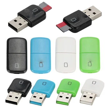 High Quality Mini USB 2.0 Card Reader for Micro SD Card TF Card Adapter Plug and Play Colourful Choose for Tablet PC 300pcs
High Quality Mini USB 2.0 Card Reader for Micro SD Card TF Card Adapter Plug and Play Colourful Choose for Tablet PC 300pcs