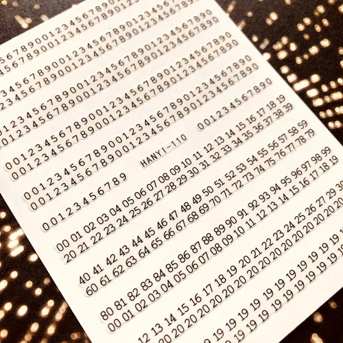 Newest letter series Hanyi-110-107 number english letter colorful designs 3d nail art sticker nail decal accessories
Newest letter series Hanyi-110-107 number english letter colorful designs 3d nail art sticker nail decal accessories
