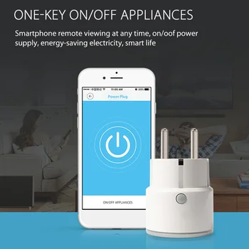 New Smart Plug WiFi Socket 3680W 16A Power Monitoring Timer Switch Voice Control for Alexa Google IFTTT DOM668
New Smart Plug WiFi Socket 3680W 16A Power Monitoring Timer Switch Voice Control for Alexa Google IFTTT DOM668