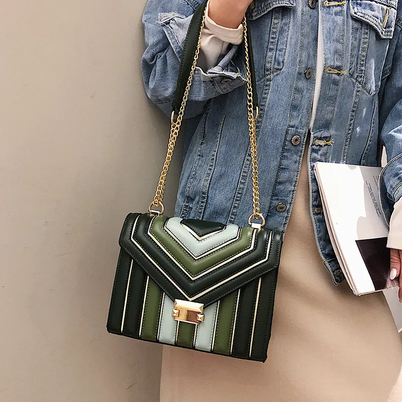 2019 New Mini Flap Famous Brands Luxury Stripe Handbags Women Bag Shoulder Messenger Bag Women's Handbag Hand Bag Ladies PUBag
2019 New Mini Flap Famous Brands Luxury Stripe Handbags Women Bag Shoulder Messenger Bag Women's Handbag Hand Bag Ladies PUBag