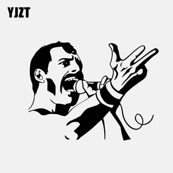 YJZT 14.8CM*11.3CM Freddie Mercury Car Sticker Music Queen Vinyl Decal Black/Silver C3-0584
YJZT 14.8CM*11.3CM Freddie Mercury Car Sticker Music Queen Vinyl Decal Black/Silver C3-0584