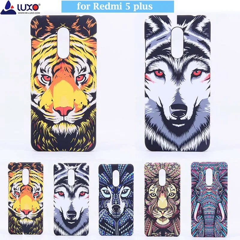 LUXO Aztec Animal Faces Cover Tiger Lion Wolf Elephant Pattern Hard Back Phone Case for Xiaomi Redmi 5 Plus redmi5 plus
LUXO Aztec Animal Faces Cover Tiger Lion Wolf Elephant Pattern Hard Back Phone Case for Xiaomi Redmi 5 Plus redmi5 plus