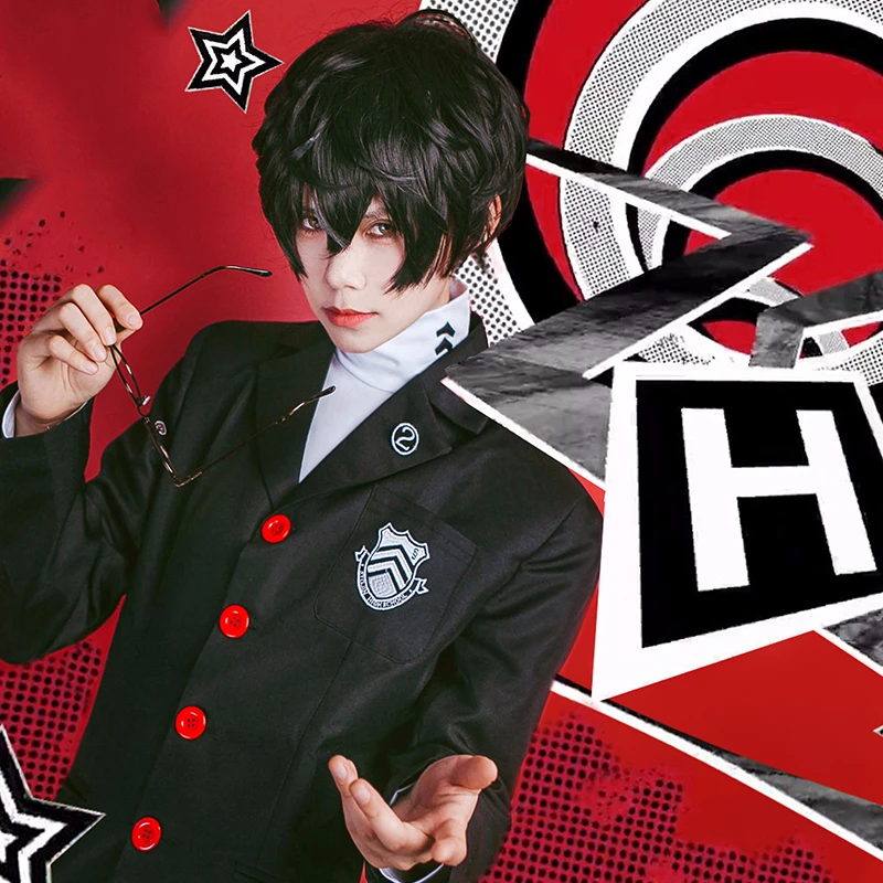 New Arrival Anime Game Persona 5 Akira Kurusu Cosplay Coat Men Ren Amamiya Jacket School Uniform Halloween Costumes
New Arrival Anime Game Persona 5 Akira Kurusu Cosplay Coat Men Ren Amamiya Jacket School Uniform Halloween Costumes