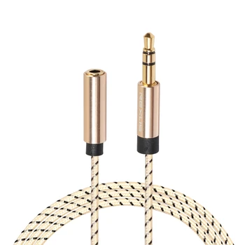 REXLIS Headphone Extension Cables 3.5mm Male to Female Aux Cable 3.5 Earphone Audio Extender Cord For Computer Phones
REXLIS Headphone Extension Cables 3.5mm Male to Female Aux Cable 3.5 Earphone Audio Extender Cord For Computer Phones